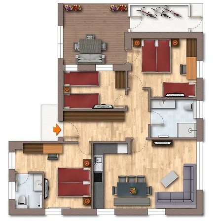 Apartmán Fankhauser *